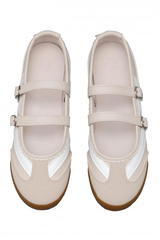 Ballerines Chaussures Marron C'M Paris 6537 Efashion Paris