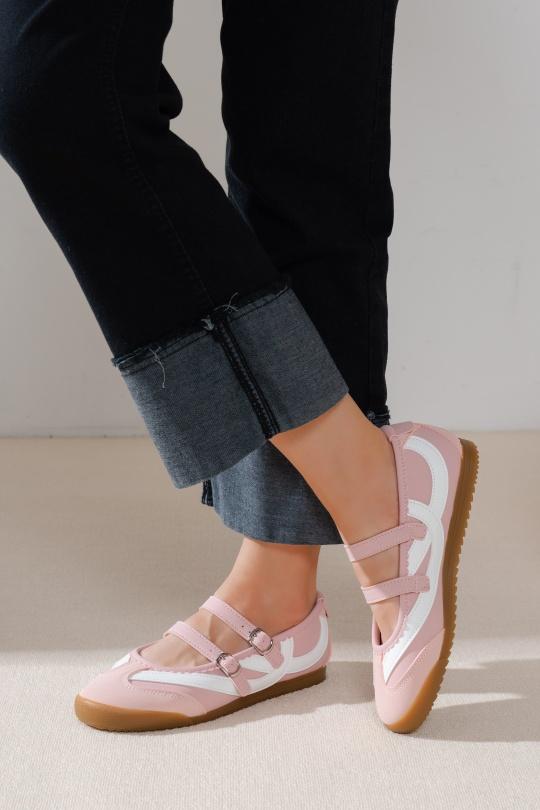 Ballerines Chaussures Marron C'M Paris 6537 Efashion Paris