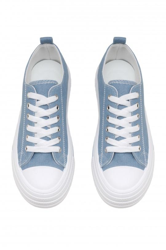 Baskets Chaussures Bleu jean C'M Paris 1229 Efashion Paris