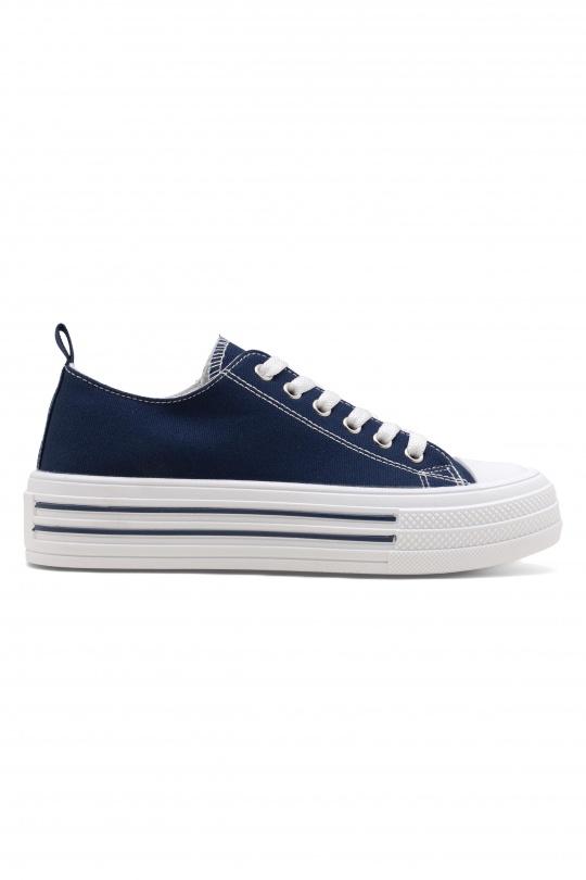 Baskets Chaussures Bleu jean C'M Paris 1229 Efashion Paris