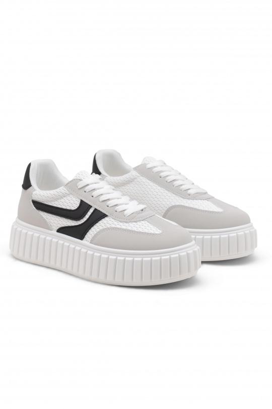 Baskets Chaussures Beige C'M Paris 1237 Efashion Paris