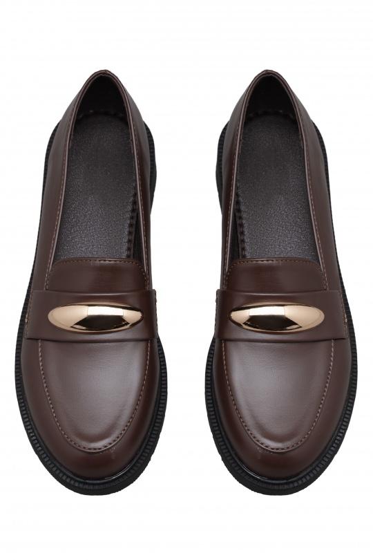 Mocassins Chaussures Marron C'M Paris 77-718 Efashion Paris