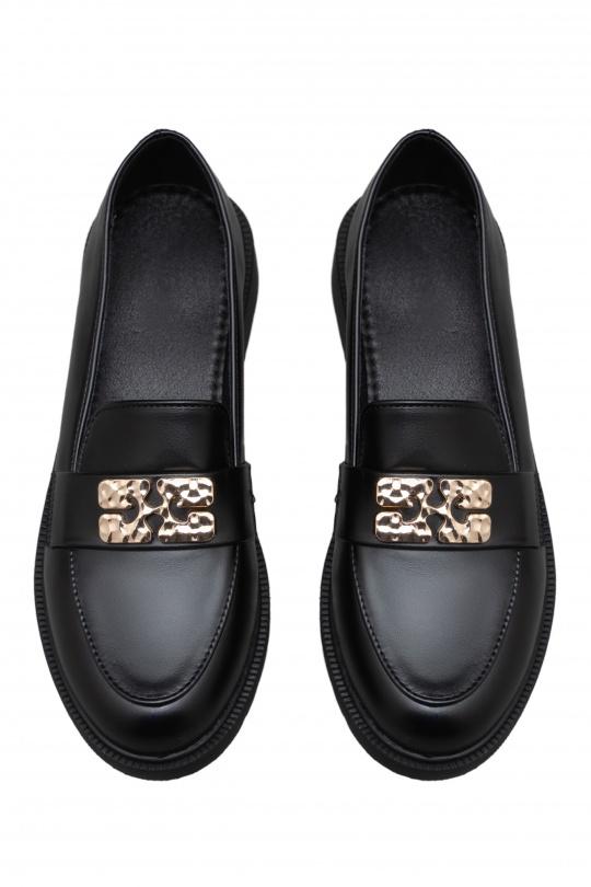 Mocassins Chaussures Noir C'M Paris 77-719 Efashion Paris