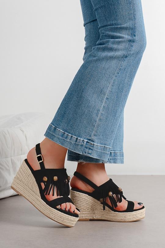 Compensées Chaussures Marron C'M Paris 4027 Efashion Paris