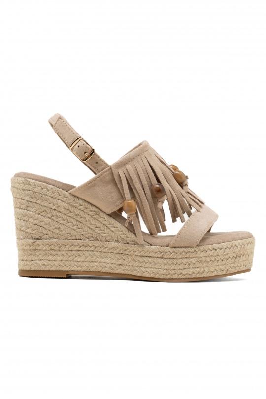 Compensées Chaussures Marron C'M Paris 4027 Efashion Paris