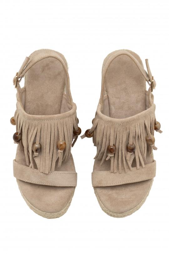 Compensées Chaussures Marron C'M Paris 4027 Efashion Paris