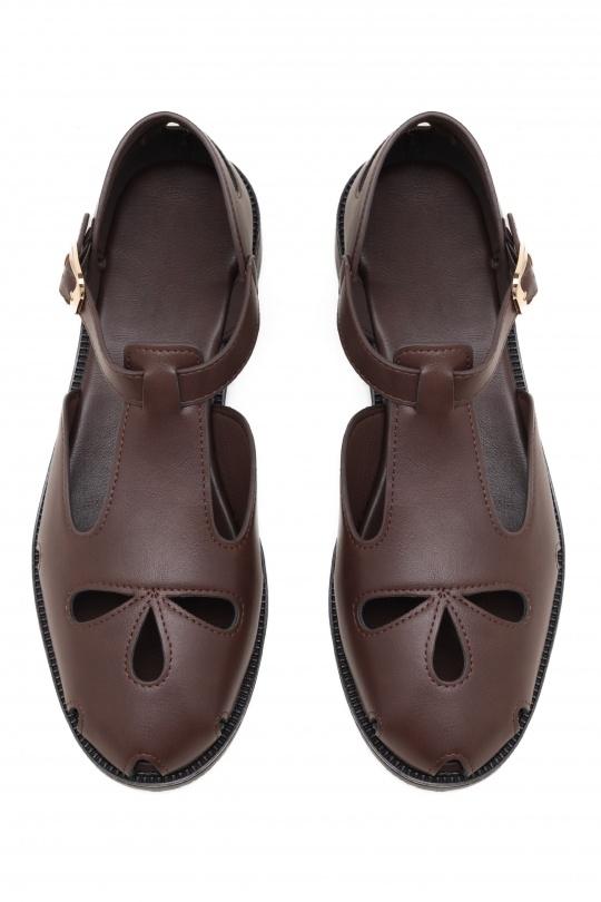 Sandales Chaussures Marron C'M Paris 68371 Efashion Paris