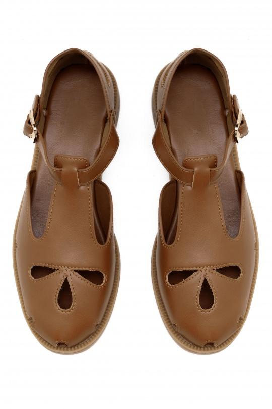 Sandales Chaussures Marron C'M Paris 68371 Efashion Paris