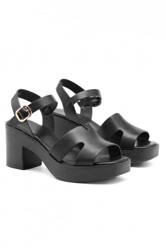 Sandales Chaussures Noir C'M Paris 68369 Efashion Paris