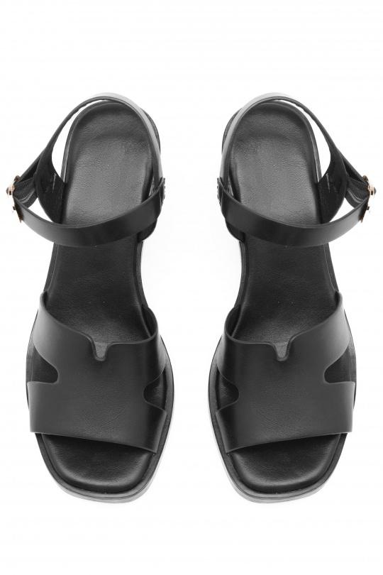 Sandales Chaussures Noir C'M Paris 68369 Efashion Paris