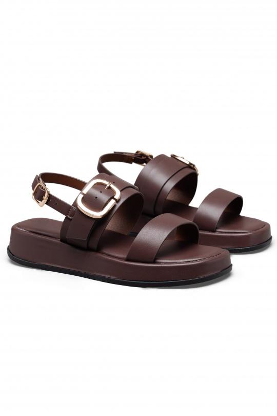 Sandales Chaussures Marron C'M Paris 5299 Efashion Paris