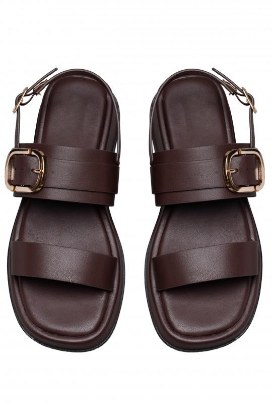 Sandales Chaussures Marron C'M Paris 5299 Efashion Paris