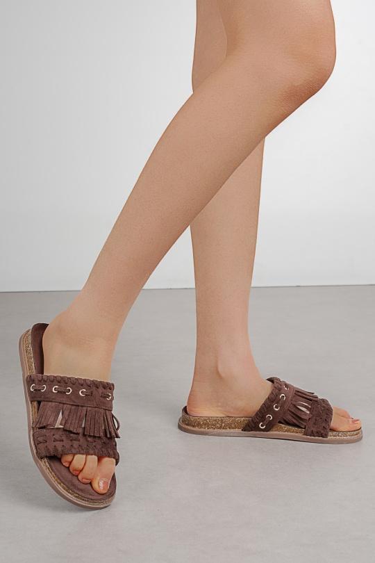 Sandales Chaussures Marron C'M Paris 4024 Efashion Paris