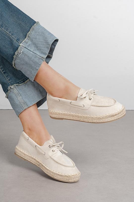 Espadrilles Chaussures Beige C'M Paris 77-680 Efashion Paris