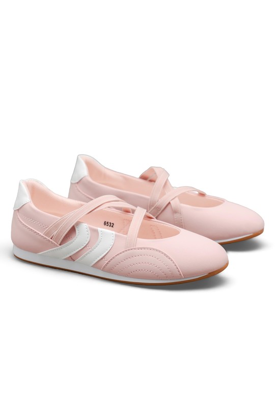 Ballerines Chaussures Rose C'M Paris 6532 Efashion Paris