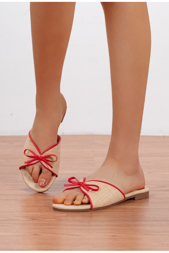 Sandales Chaussures Rouge C'M Paris 5296 Efashion Paris