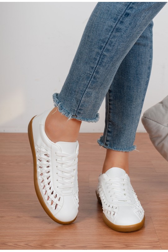 Baskets Chaussures Beige C'M Paris 6534 Efashion Paris