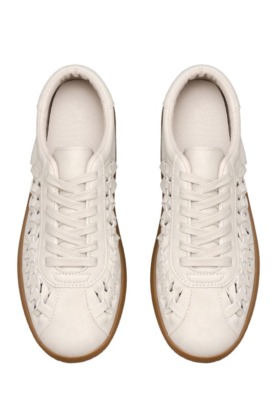 Baskets Chaussures Beige C'M Paris 6534 Efashion Paris