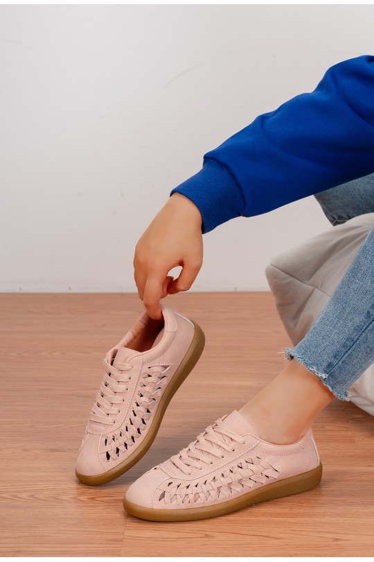 Baskets Chaussures Beige C'M Paris 6534 Efashion Paris