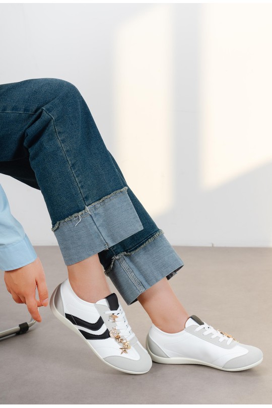 Baskets Chaussures Blanc C'M Paris 6538 Efashion Paris