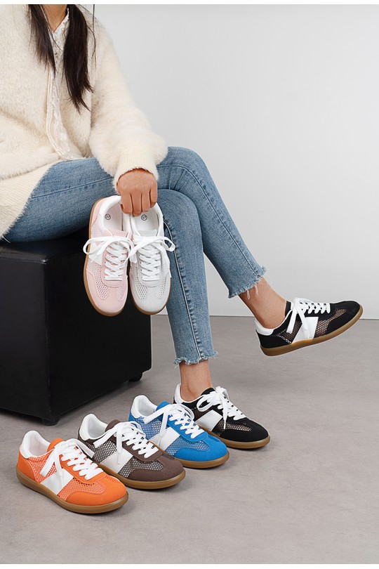 Baskets Chaussures Bleu C'M Paris 6546 Efashion Paris