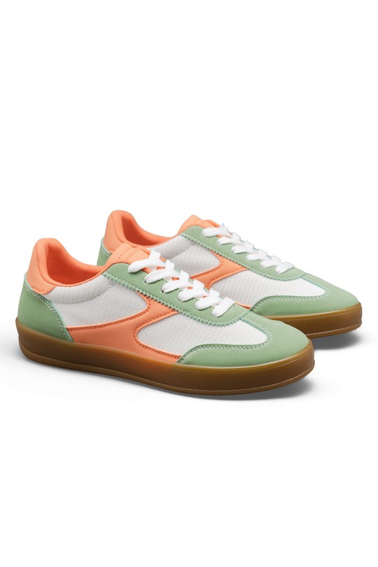 Baskets Chaussures Vert C'M Paris 6547 Efashion Paris