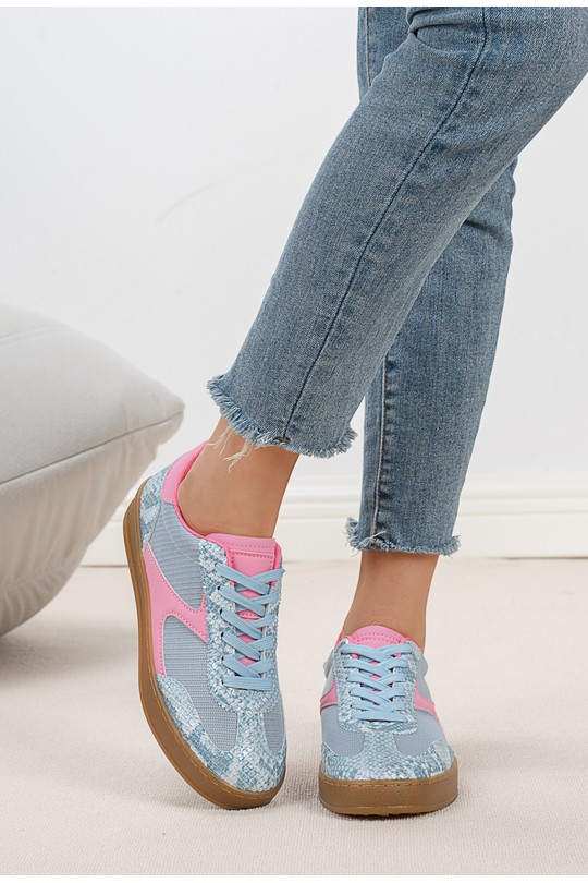 Baskets Chaussures Vert C'M Paris 6547 Efashion Paris