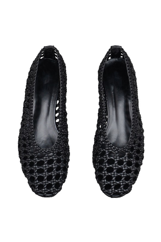 Ballerines Chaussures Noir C'M Paris 77-686 Efashion Paris