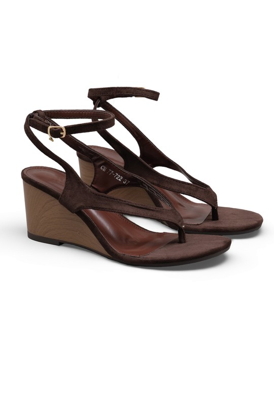 Compensées Chaussures Noir C'M Paris 77-722 Efashion Paris