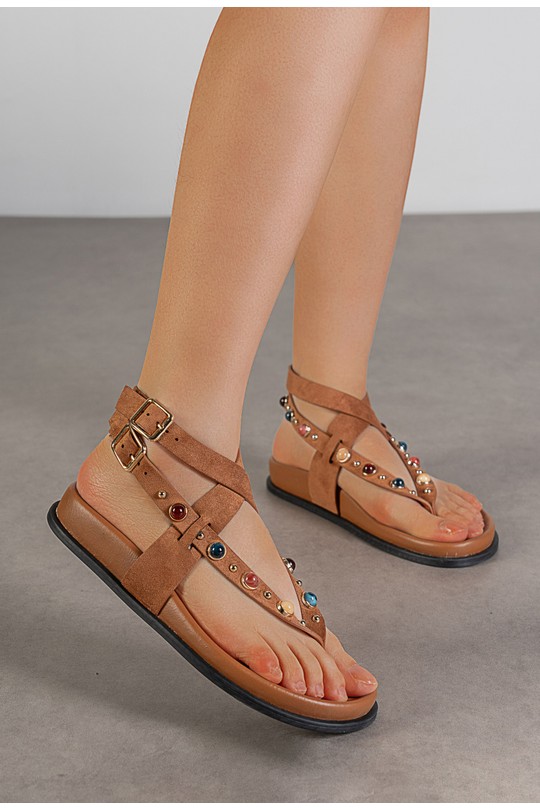 Sandales Chaussures Noir C'M Paris 5307 Efashion Paris