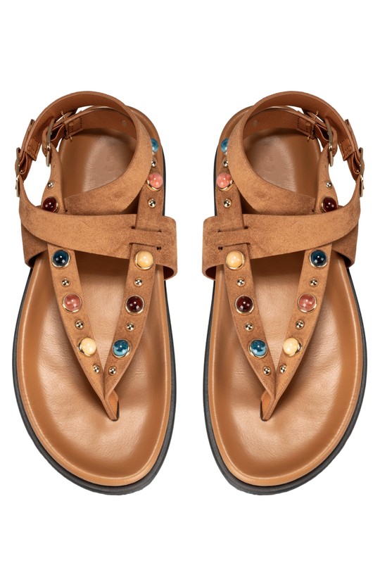 Sandales Chaussures Noir C'M Paris 5307 Efashion Paris