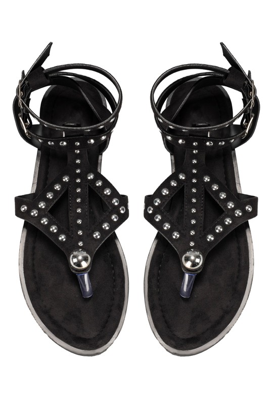 Sandales Chaussures Noir C'M Paris 5316 Efashion Paris