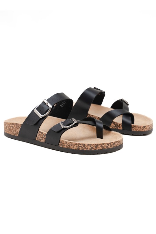 Sandales Chaussures Noir C'M Paris 2161 Efashion Paris