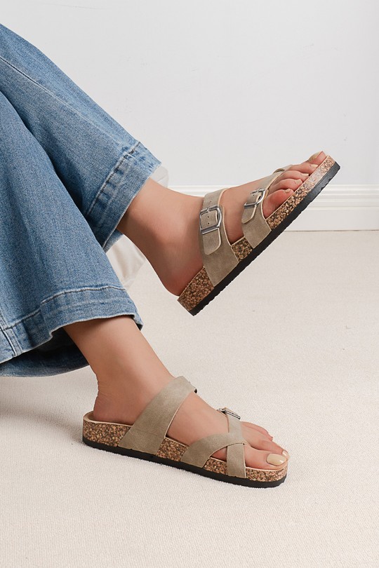 Sandales Chaussures Noir C'M Paris 2161 Efashion Paris