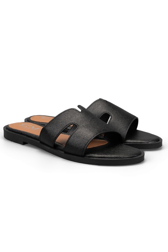 Sandales Chaussures Noir C'M Paris 5317 Efashion Paris