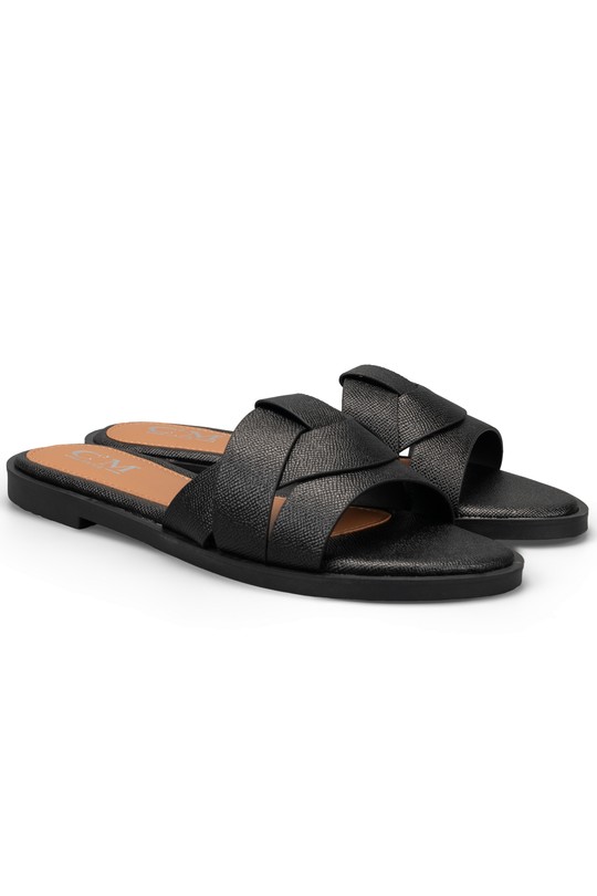Sandales Chaussures Noir C'M Paris 5318 Efashion Paris