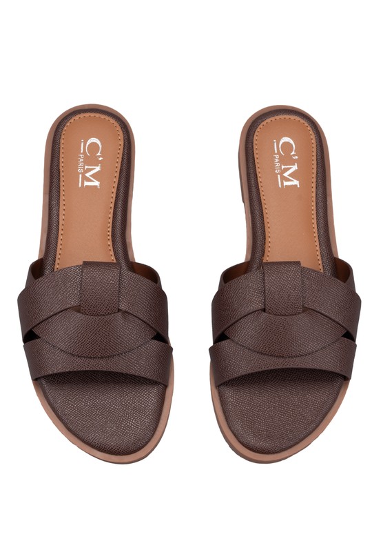Sandales Chaussures Noir C'M Paris 5318 Efashion Paris