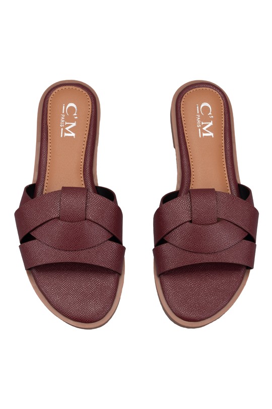 Sandales Chaussures Noir C'M Paris 5318 Efashion Paris
