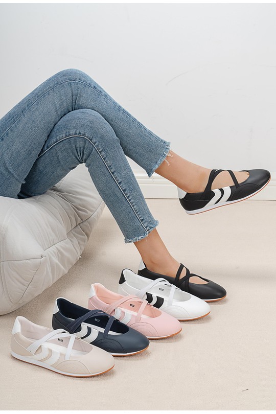 Ballerines Chaussures Rose C'M Paris 6532 #c Efashion Paris