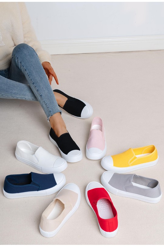 Baskets Chaussures Jaune C'M Paris 6536 #c Efashion Paris