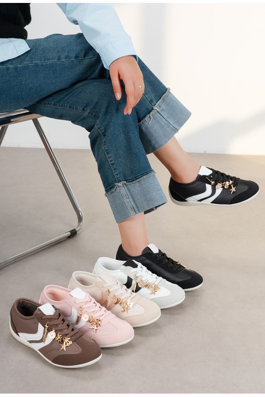 Baskets Chaussures Blanc C'M Paris 6538 #c Efashion Paris