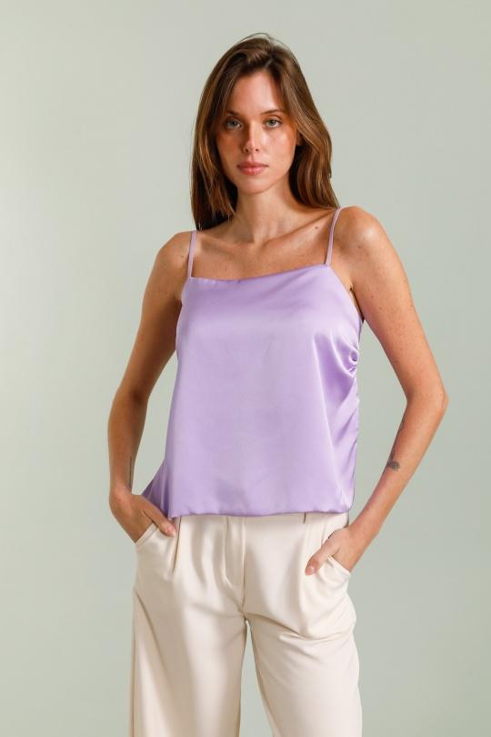 Tops Femme Lilas SOGGO 6095 Efashion Paris