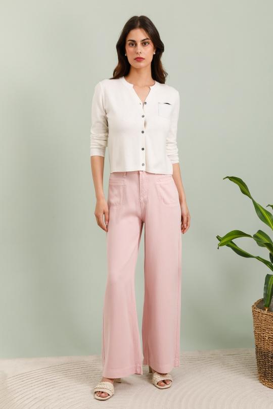 Pantalons Femme Rose SOGGO SK002 Efashion Paris