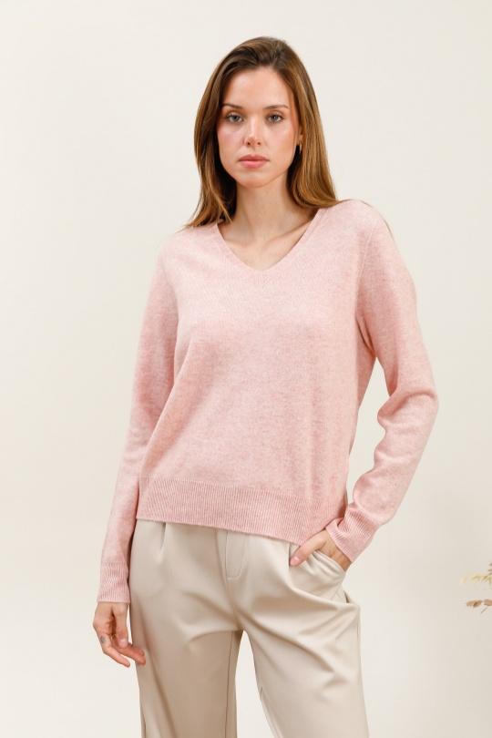 Jumpers Women Pink SOGGO 6902 Efashion Paris