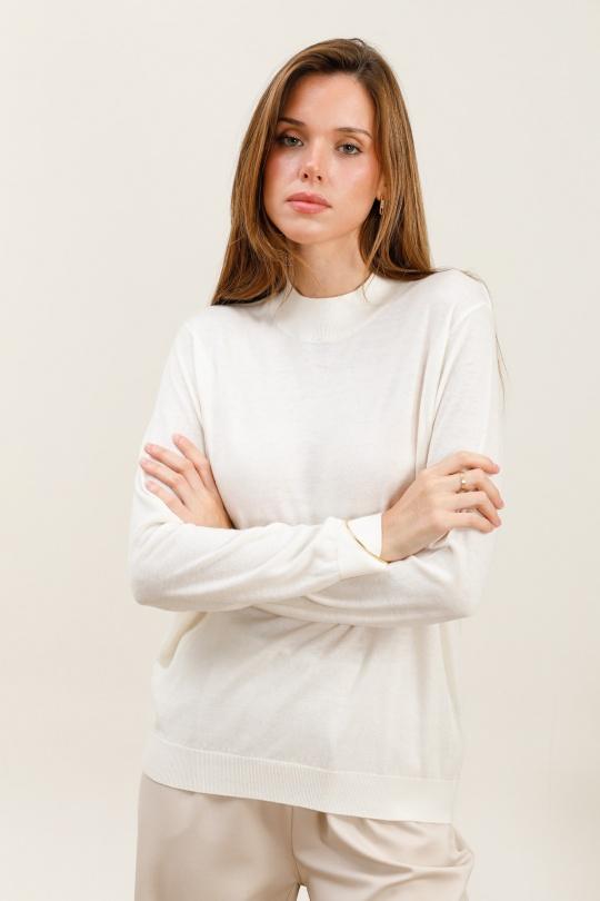 Pulls Femme Ecru SOGGO 801 Efashion Paris