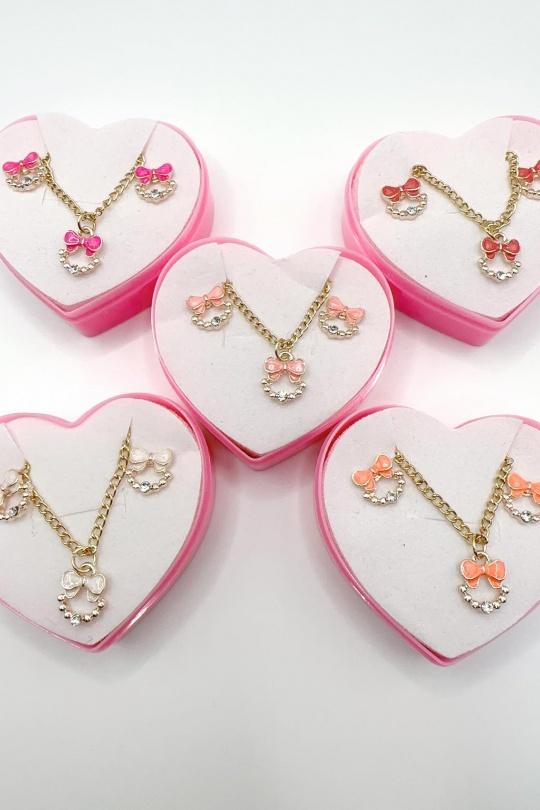 Accessoires Enfant & Bébé  Rose H&T Bijoux BE0026 Efashion Paris
