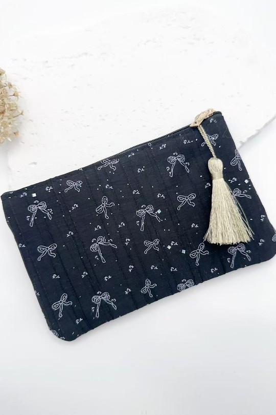 Bolsos pequeños & clutch Marroquinería White H&T Bijoux PO1063 Efashion Paris