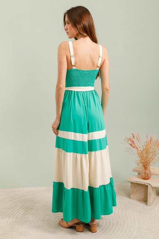 Vestidos largos Mujer Blue FEELOOK 4882 Efashion Paris