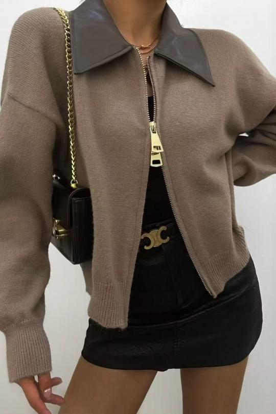 Cardigans Women Mixed colors FEELOOK 14569 Efashion Paris