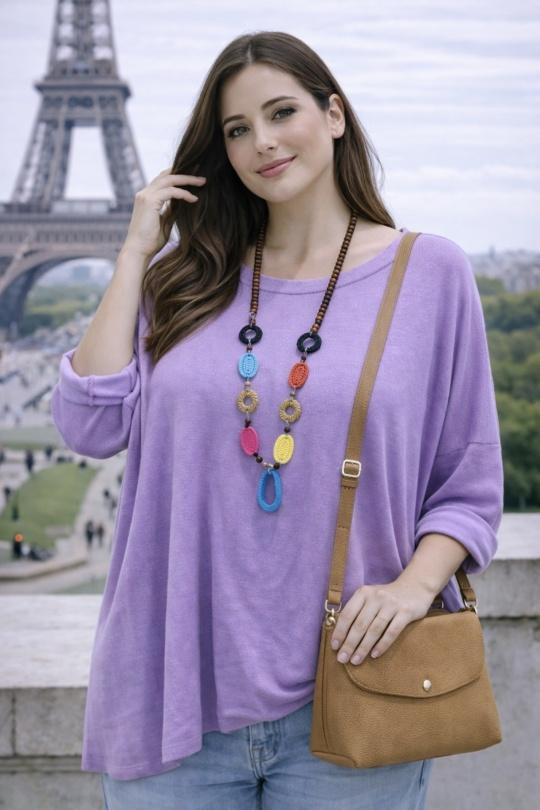 Tops Femme Jaune FEELOOK 19688-FEELOOK Efashion Paris